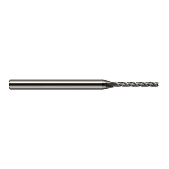 Harvey Tool 897960 | 0.0600" Diameter x 1/8" Shank x 7/16" LOC x 2-1/2" OAL 3FL Uncoated Carbide Square End Mill