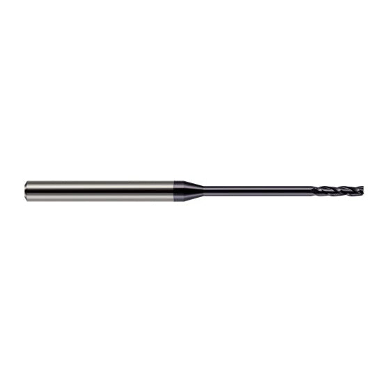 Harvey Tool 948278-C3 | 5/64" Diameter x 1/8" Shank x 13/32" LOC x 2-1/2" OAL 3FL AlTiN Coated Carbide Square End Mill