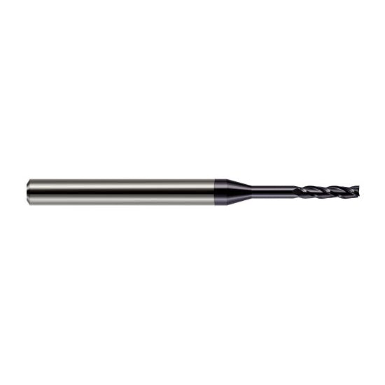 Harvey Tool 876631-C3 | 1/32" Diameter x 1/8" Shank x  LOC x 2-1/2" OAL 3FL AlTiN Coated Carbide Square End Mill
