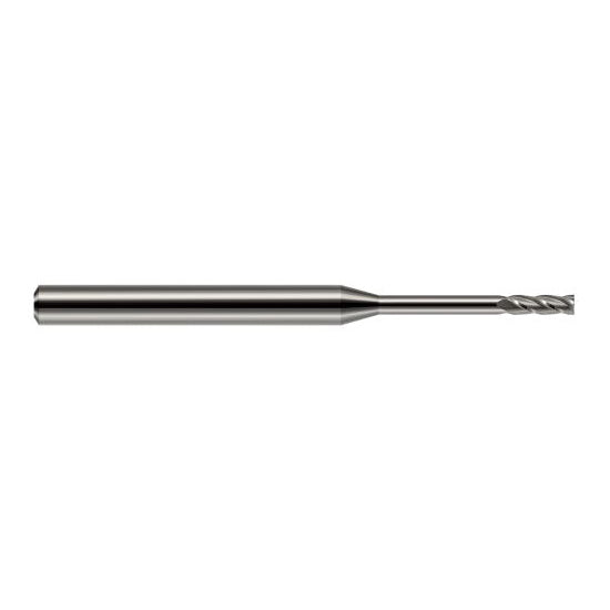 Harvey Tool 849662 | 1/16" Diameter x 1/8" Shank x  LOC x 2" OAL 2FL Uncoated Carbide Square End Mill