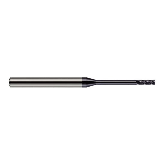Harvey Tool 952090-C3 | 0.0900" Diameter x 1/8" Shank x  LOC x 2" OAL 2FL AlTiN Coated Carbide Square End Mill