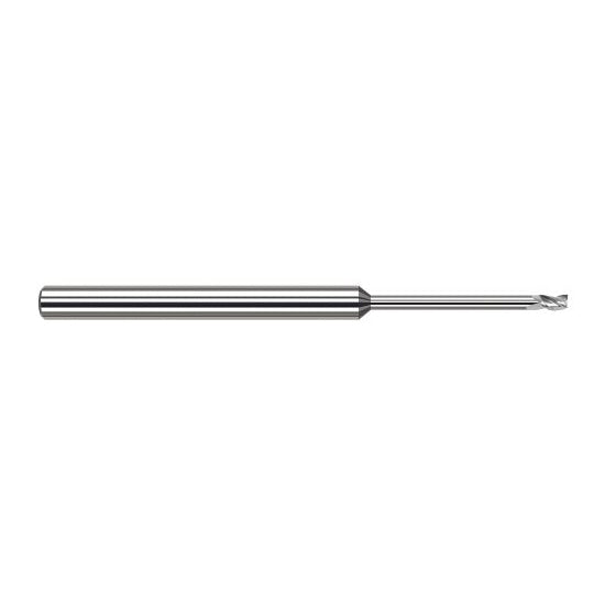 Harvey Tool 35502 | 7/64" Diameter x 1/8" Shank x  LOC x 3" OAL 3FL Uncoated Carbide Square End Mill