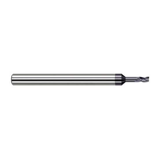 Harvey Tool 945560-C3 | 0.0600" Diameter x 1/8" Shank x  LOC x 2-1/2" OAL 3FL AlTiN Coated Carbide Square End Mill