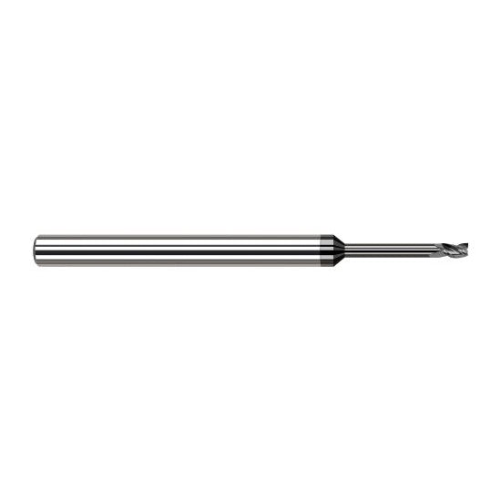 Harvey Tool 34685-C4 | 0.0850" Diameter x 1/8" Shank x  LOC x 2-1/2" OAL 3FL Amorphous Diamond Coated Carbide Square End Mill