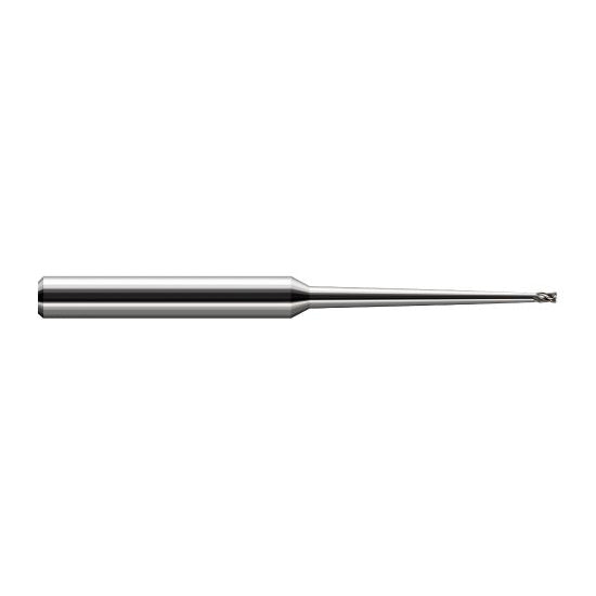 Harvey Tool 31308 | 1/8" Diameter x 1/4" Shank x  LOC x 4" OAL 2FL Uncoated Carbide Square End Mill