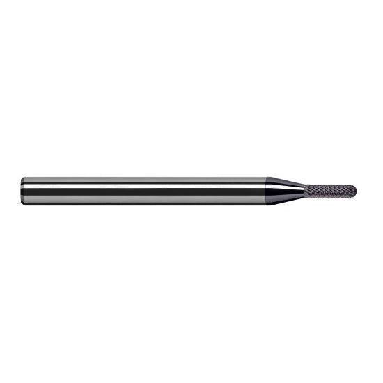 Harvey Tool 892131-C3 | 1/32" Diameter x 0.0930" LOC x 1/8" Shank x 2-1/2" OAL AlTiN Coated Carbide Miniature Ball Deburring End Mill