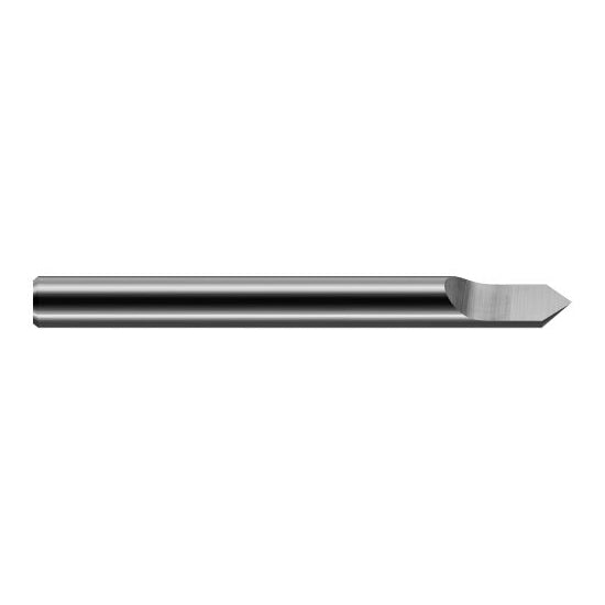 Harvey Tool 898666 | 60 Degree Point Angle  Shank x  LOC x  OAL Uncoated Solid Carbide Sharp Point Engraving Cutter
