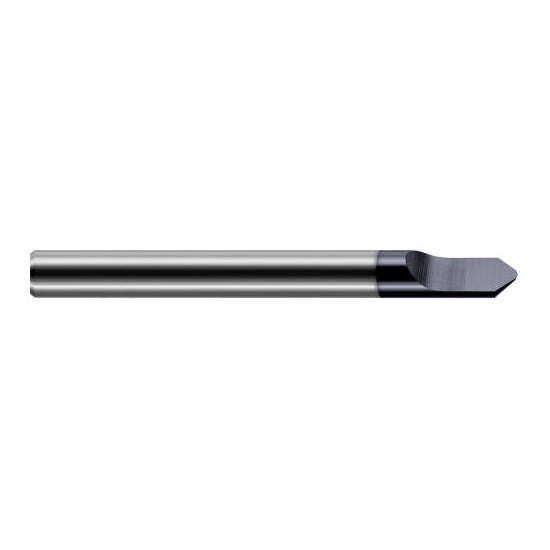 Harvey Tool 47520-C3 | 30 Degree Point Angle 3/16" Shank x 0.3360" LOC x 2" OAL AlTiN Coated Solid Carbide Radius Point Engraving Cutter