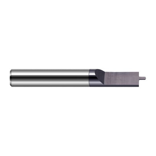 Harvey Tool 841360-C3 | 0 Degree Point Angle 1/4" Shank x 0.0900" LOC x 2-1/2" OAL AlTiN Coated Solid Carbide Parallel - Ball Point Engraving Cutter