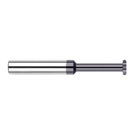 Harvey Tool 942731-C3 | 1/2" Diameter x Cutting Width x 1/2" Shank AlTiN Coated Carbide Straight Tooth Keyseat Cutter