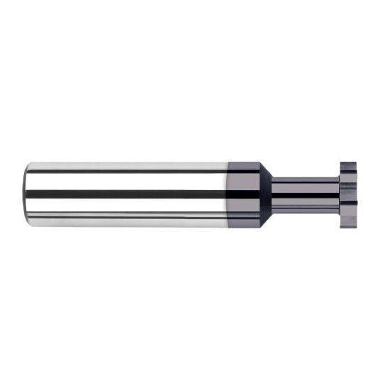 Harvey Tool 986162-C3 | 1/4" Diameter x 1/16" Cutting Width x 1/4" Shank AlTiN Coated Carbide Straight Tooth Keyseat Cutter