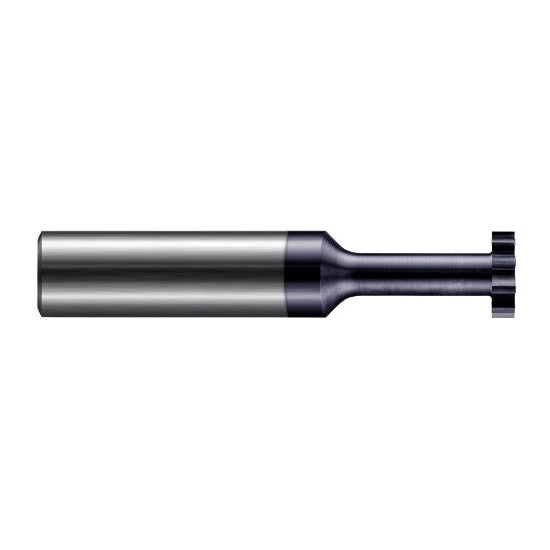 Harvey Tool 867462-C6 | 1/8" Diameter x 1/16" Cutting Width x 1/8" Shank AlTiN Nano Coated Carbide Straight Tooth Keyseat Cutter