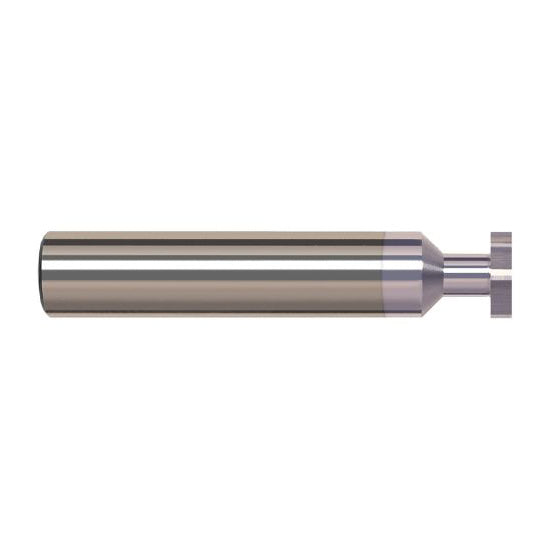 Harvey Tool 909262-C8 | 1/4" Diameter x 1/16" Cutting Width x 1/4" Shank TiB2 Coated Carbide Straight Tooth Keyseat Cutter