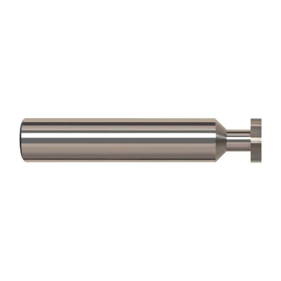 Harvey Tool 909262 | 1/4" Diameter x 1/16" Cutting Width x 1/4" Shank Uncoated Carbide Straight Tooth Keyseat Cutter