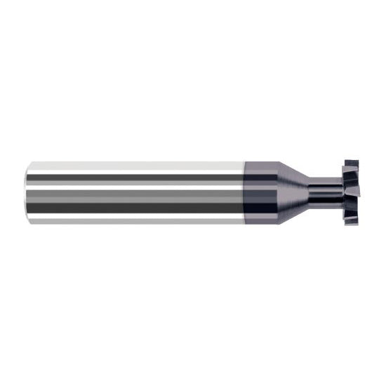 Harvey Tool 878995-C3 | 1/4" Diameter x 1/8" Cutting Width x 1/4" Shank AlTiN Coated Carbide Staggered Tooth Keyseat Cutter