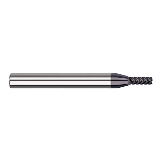 Harvey Tool 24410-C6 | 5/32" Diameter x 3/16" Shank x 9/16" LOC x 2" OAL 5FL AlTiN Nano Coated Carbide Single End Mill