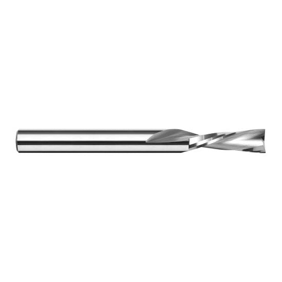 Harvey Tool 998608 | 1/8" Diameter x 1/8" Shank x 3/8" LOC x 1-1/2" OAL 2FL Uncoated Carbide Single End Mill
