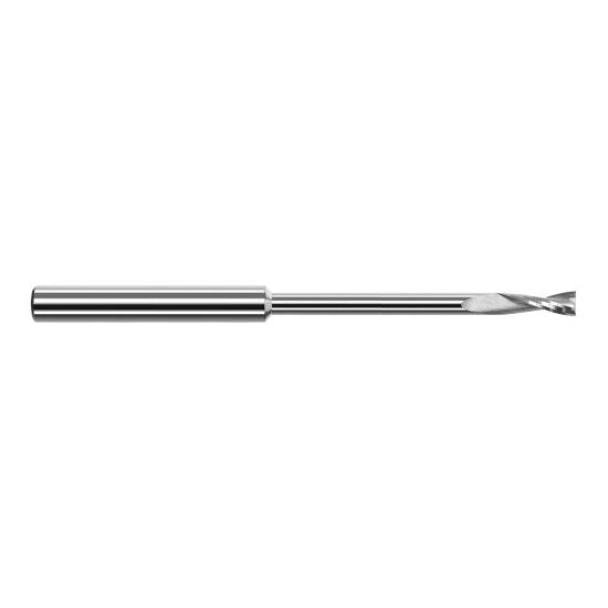 Harvey Tool 994178 | 5/64" Diameter x 1/8" Shank x 15/64" LOC x 2" OAL 2FL Uncoated Carbide Single End Mill