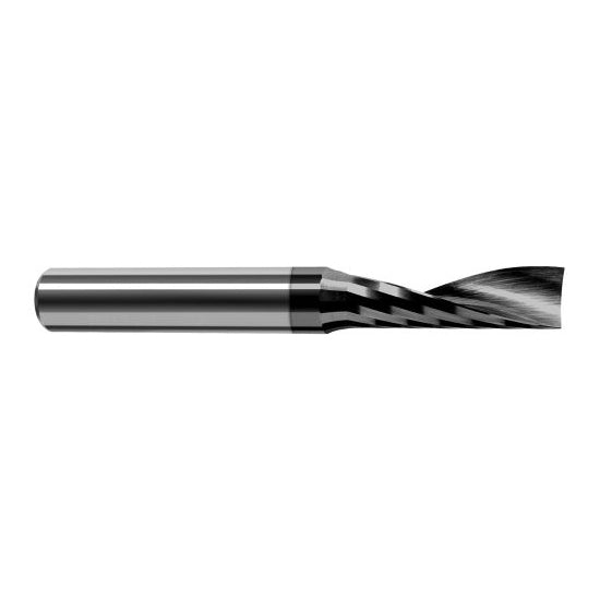Harvey Tool 52493-C4 | 3/32" Diameter x 1/8" Shank x 1/2" LOC x 2" OAL 1FL Amorphous Diamond Coated Carbide Single End Mill