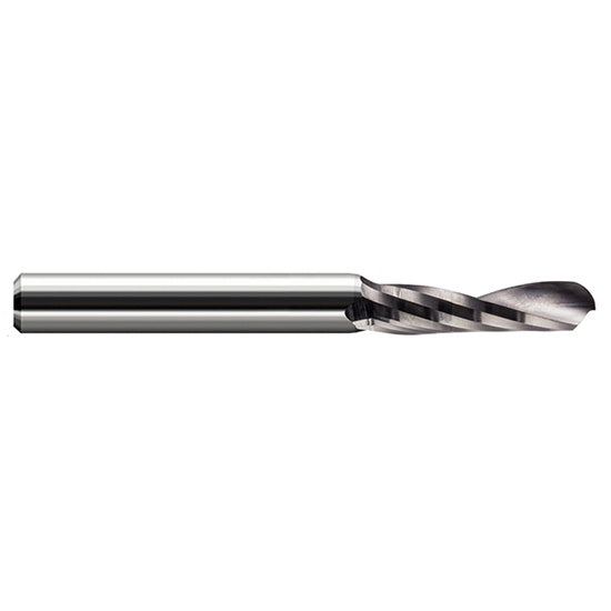 Harvey Tool 869616 | 1/4" Diameter x 1/4" Shank x 3/4" LOC x 2-1/2" OAL 1FL Uncoated Carbide Ball End Mill
